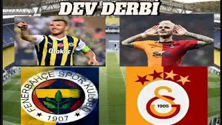 FENERBAHÇE - GALATASARAY DERBİSİ FC24 4K