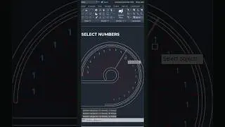 طريقة سريعة لترقيم السلم الدائرى فى الاتوكاد #shorts