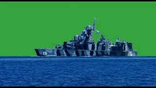 GREEN SCREEN MILITARY BOAT SHIP ANIMATED HD | FREE TO USE GRAPHICS EFFECTS ANIMATION CHROMA KEY