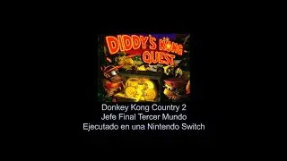 Donkey Kong Country 2 Boss World 3 - Game Play