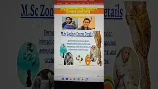 Top 10 Advanced Courses to Pursue After MSc in Zoology #shorts #trending #youtubeshorts #viral #msc