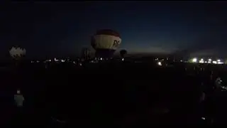 Harvard IL Balloon Fest 2017 - NightBurn2