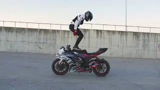 Kawasaki 636 2019 Stunt Bike Reveal | vvirgiz