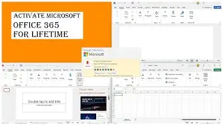 Best way to Download and Activate Office 365 for free | One time Activation |