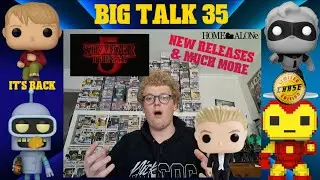 Big Talk 35 Home Alone Kevin Pop New Marvel 8 Bit Pops Bender & Incredibles Titanic Funko Pop & more