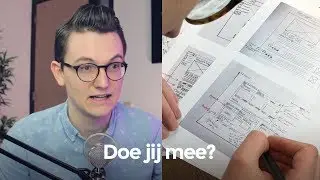 Ben jij al begonnen met ontwerpen? We zijn begonnen ...