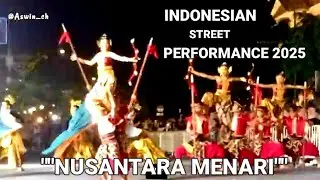 FULL !! INDONESIAN STREET PERFORMANCE 2025 ||  NUSANTARA MENARI #indonesia #nusantara #yogyakarta 