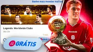 Dia de pack Open! Black boll grátis e Legends Worldwide Clubs no Pes 2021 Mobile