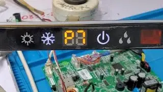 Gree DC Inverter AC P7 error code and PFC Testing.