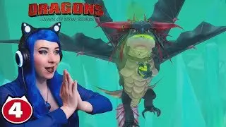 VALKA'S MOUNTAIN RUINS & STORMCUTTER BOSS! - Dreamworks Dragons Dawn Of New Riders Gameplay Part 4