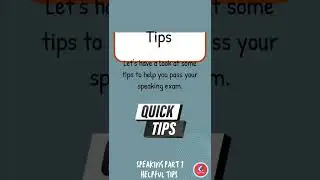 B2 First Tips Ep1 | FCE Speaking Part 1 