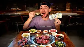 $100 Challenge in Koreatown, Los Angeles!