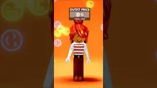 0 Robux Anxiety 😰 Outfit Idea #roblox