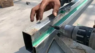 Ternyata seperti ini cara pasang kusen besi hollow pada tembok