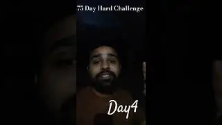 #75 Day Hard Challenge Day 4th 💪#shorts  #75hardchallenge #75hardchallengeindia #challenge  #daily