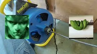 Snaking A Client's Drain!