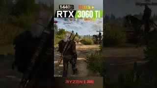The Witcher 3 Next Gen DirectX11 | RTX 3060 Ti + Ryzen 5 3600 1440p