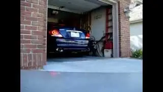 Acura RL with Borla Pro XS Mufflers and Aero Turbine Resonators - Startup/Rev