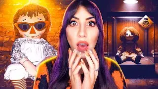 MY ANNABELLE REPLICA DOLL IS HAUNTED?!