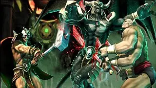 Rare Forgotten Mortal kombat Ending - Shao Kahn vs Onaga