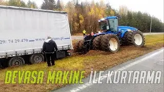 Truck Rescue Operation with Huge Machine