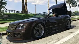 Our Cognoscenti Cabrio Hardtop Convertible Customization & Review! - Lets Play GTA5 Online HD E336