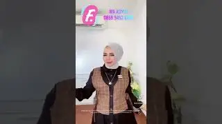 Model Baju Tania Midi Dress Katun Rayon Mix Bulgari