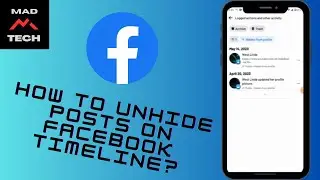 How to Unhide Posts on Facebook Timeline?