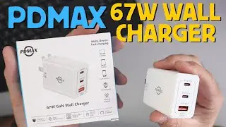 Unboxing the PDMAX 67W GaN Charger: 3-Port Powerhouse for Laptops & More!