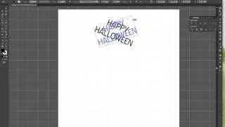 How to Rotate Text using Illustrator
