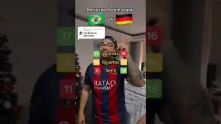 Quem tem melhor retrospecto em copas do mundo: Brasil ou Alemanha?