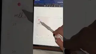 How to mark holidays for digital planner in Goodnotes using digital stickers on ipad