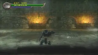 #1177 Mortal Kombat Shaolin Monks (PS2) Unplayables (7/7): Noob Saibot gameplay