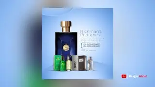 Perfume Flyer Design in Photoshop: Step-by-Step Tutorial
