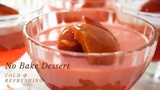 No Bake, No Egg and No Flour dessert cups recipe, All you need is two ingredients #colddessert