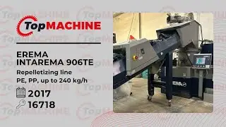 EREMA INTAREMA 906TE Repelletizing line used