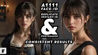 Consistency with IP adapter Face-ID A1111