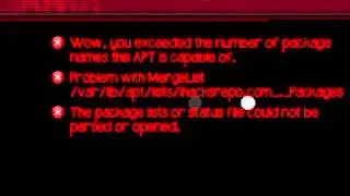 How to fix Cydia Error: Wow, you exceeded the number of package names this APT is capable of