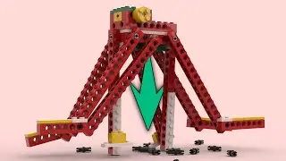 Lego Простые механизмы Осьминог (инструкция)