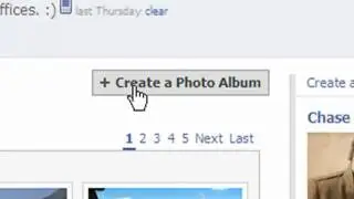 Uploading a photo to Facebook
