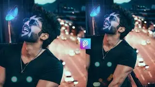 PicsArt Tutorial | How To Edit Fantasy Glowing Butterfly Miniature Photo Effect