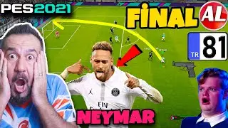 NEYMAR ve MBAPPE AYNI TAKIMDA! FİNAL BÖLÜM! | PES 2021 ANALİG #81
