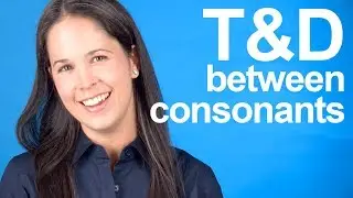 How to Pronounce T and D between Consonants -- American English