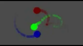 3 Body Gravitational Simulation