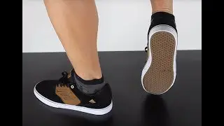 EMERICA THE REYNOLDS LOW VULC black tan