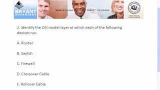 CCNA Certification Video Practice Exam:  The OSI And TCP Networking Models