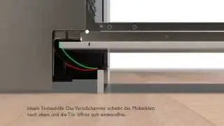 VarioScharnier - Die perfekte Lösung bei komplizierter Einbausituation