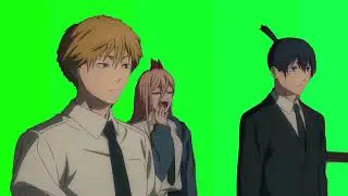 🌟 Anime Green Screen - Chainsaw Man #13