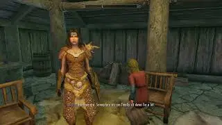 Serana makes fun of Skyrim's 