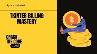 Tkinter Billing Software Demo | Python GUI Project